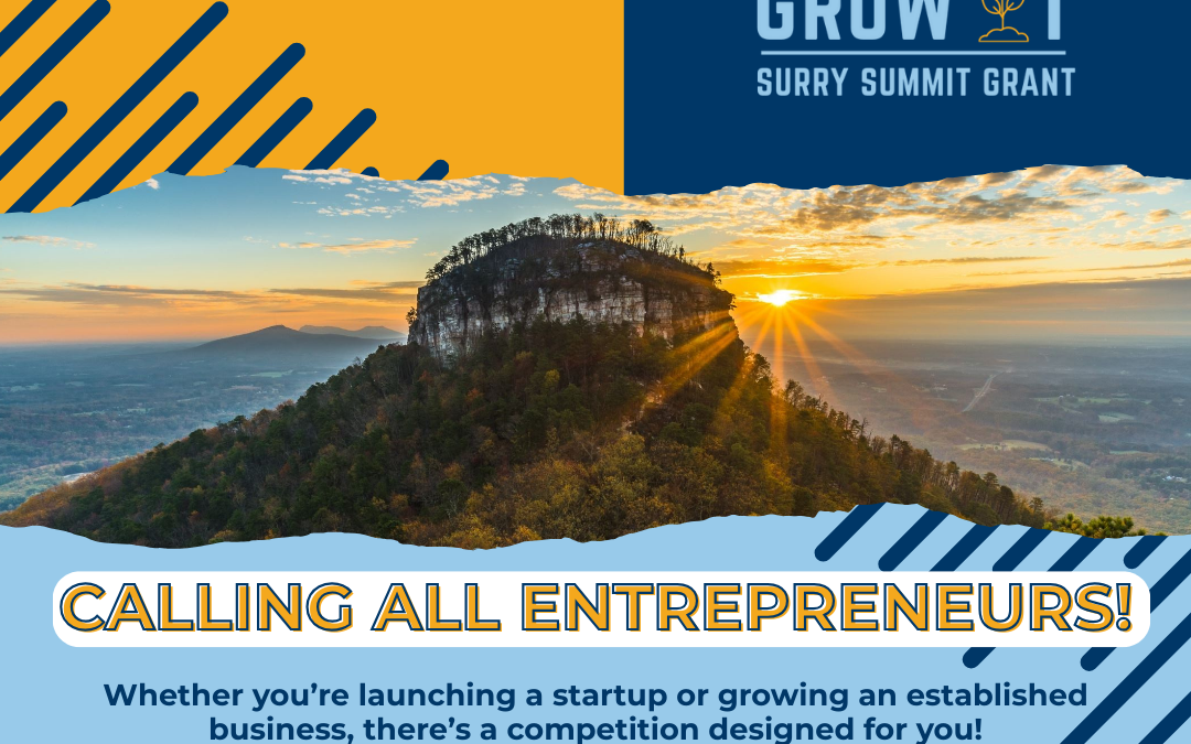 Pitch It & Grow It Surry Summit Grants: Applications Now Open! 